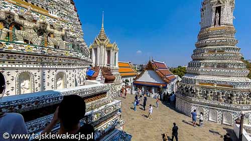 Tajskie wakacje - Wycieczki Tajlandia - Bangkok zwiedzanie Świątynia Świtu Wat Arun