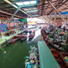 Pływający rynek - Baśniowa Tajlandia wycieczka objazdowa po Tajlandii